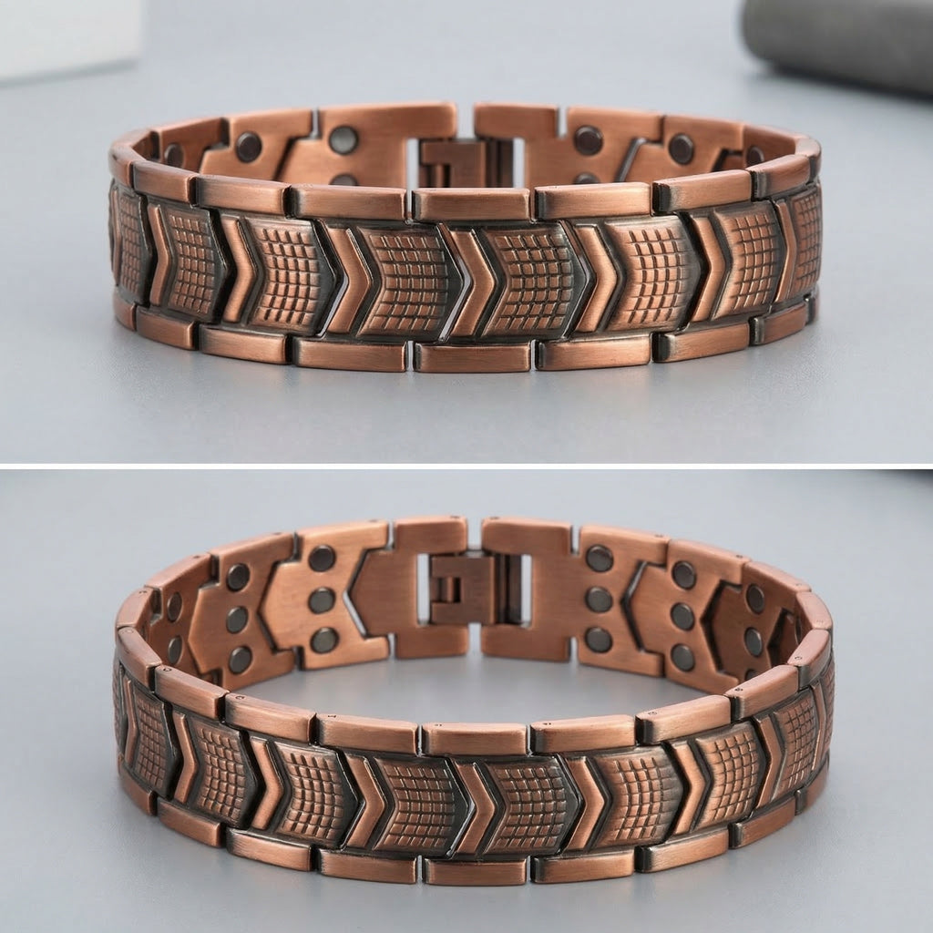 Copper Magnetic Energy Bracelet for Men