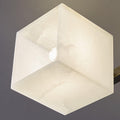 Cubist Alabaster Cluster Ceiling Lamp - Vakkerlight