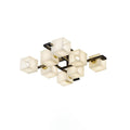 Cubist Alabaster Cluster Ceiling Lamp - Vakkerlight