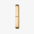 Cylindra Alabaster Brass Wall Light - Vakkerlight
