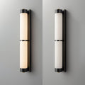 Cylindra Alabaster Brass Wall Light - Vakkerlight
