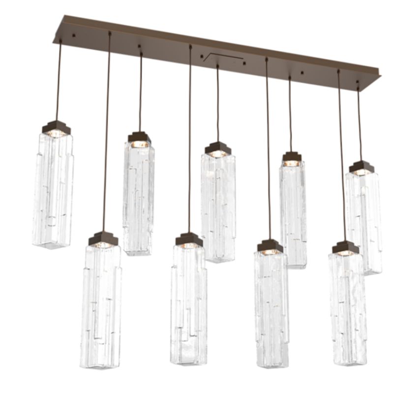 Dante Linear Pendant Chandelier-chandeliers for dining room,chandeliers for stairways,chandeliers for foyer,chandeliers for bedrooms,chandeliers for kitchen,chandeliers for living room-Jecanoli