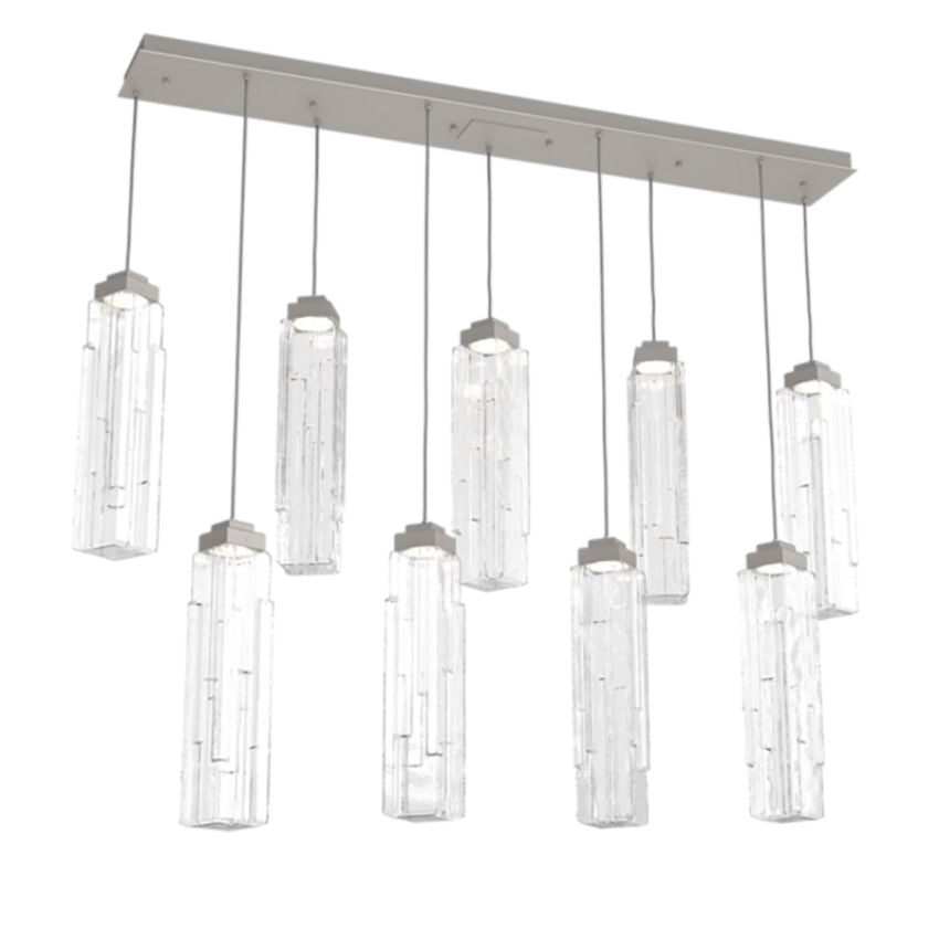 Dante Linear Pendant Chandelier-chandeliers for dining room,chandeliers for stairways,chandeliers for foyer,chandeliers for bedrooms,chandeliers for kitchen,chandeliers for living room-Jecanoli