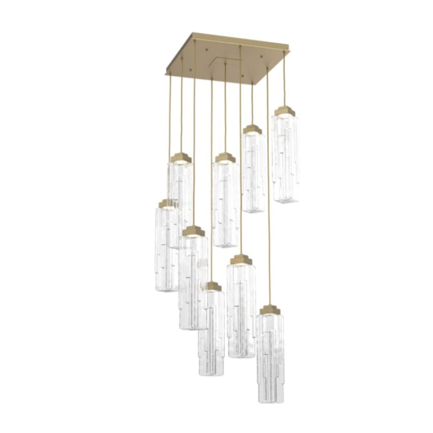 Dante Square Chandelier-Chandelier-Jecanoli