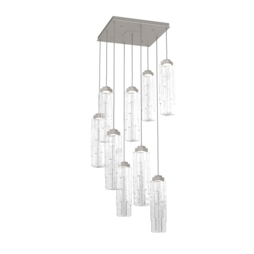 Dante Square Chandelier-Chandelier-Jecanoli