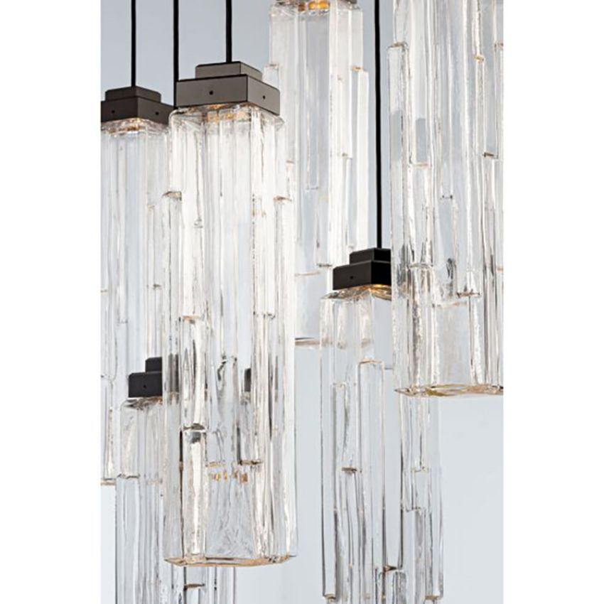 Dante Square Chandelier-Chandelier-Jecanoli