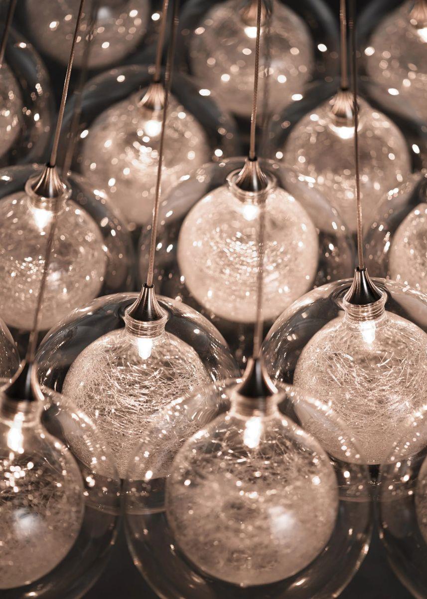 Drizzle Round Chandelier-Chandelier-Jecanoli