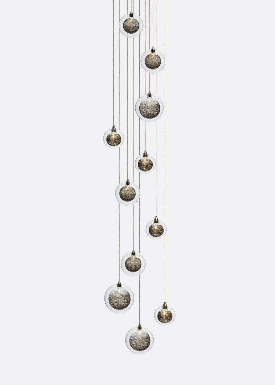 Drizzle Round Chandelier-Chandelier-Jecanoli