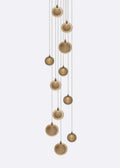 Drizzle Round Chandelier-Chandelier-Jecanoli