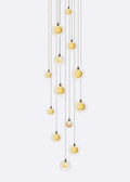 Drizzle Round Chandelier-Chandelier-Jecanoli