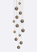 Drizzle Round Chandelier-Chandelier-Jecanoli