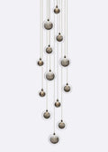 Drizzle Round Chandelier-Chandelier-Jecanoli