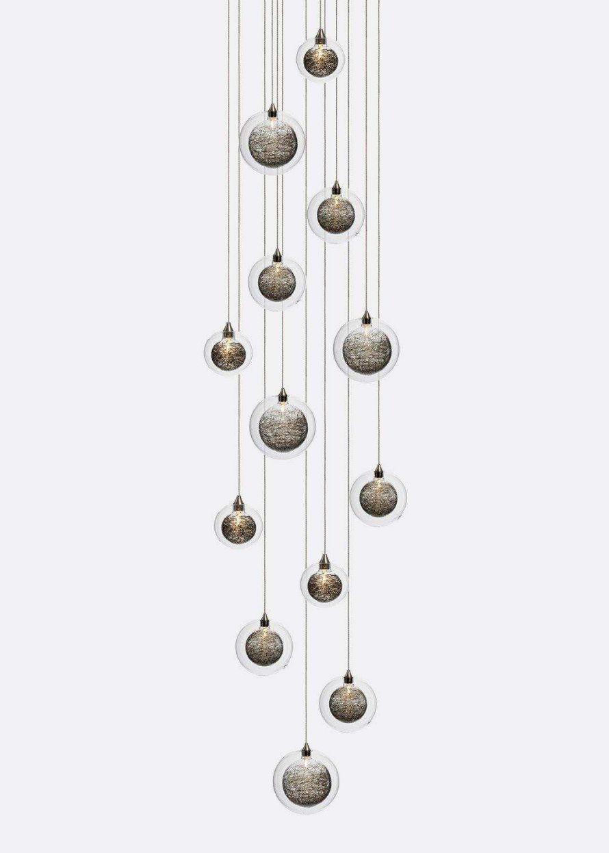 Drizzle Round Chandelier-Chandelier-Jecanoli