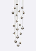 Drizzle Round Chandelier-Chandelier-Jecanoli