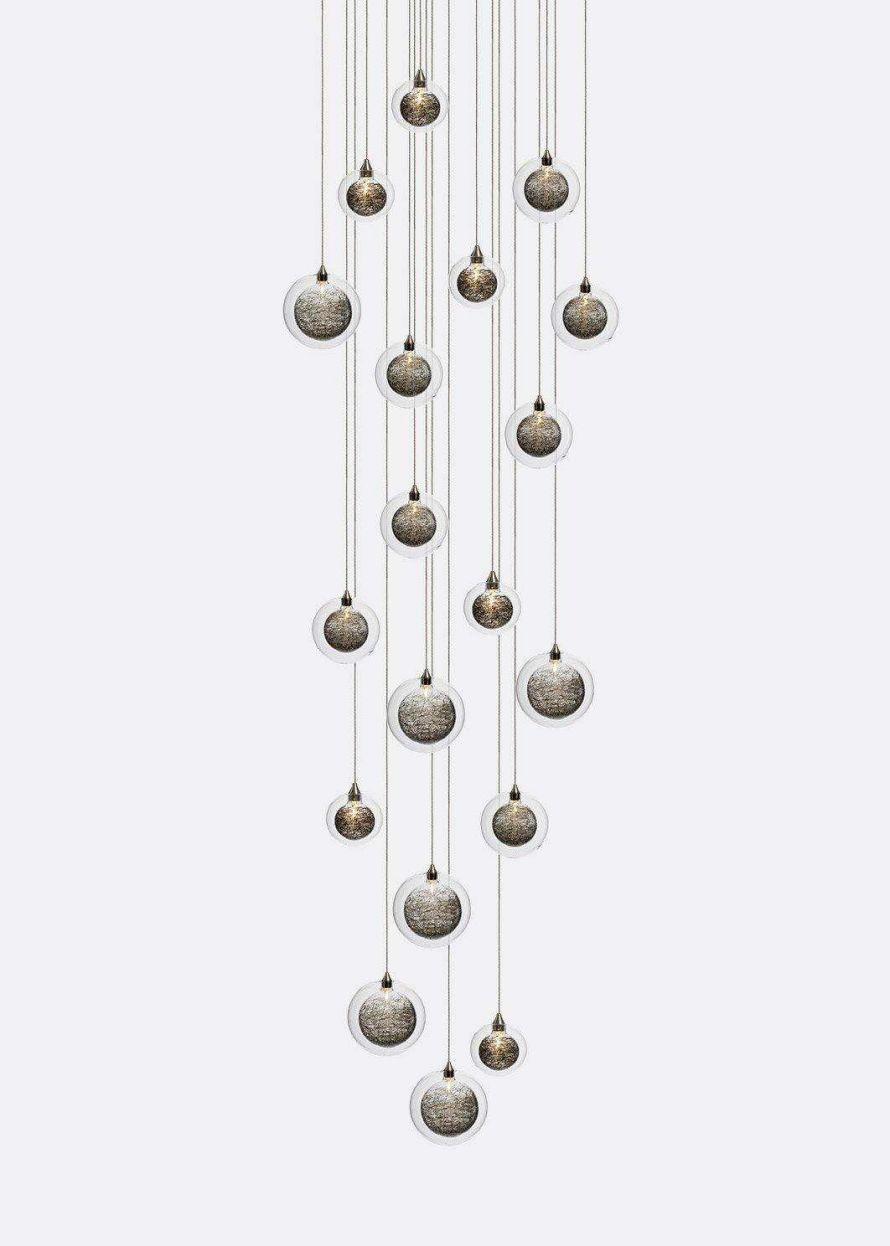Drizzle Round Chandelier-Chandelier-Jecanoli