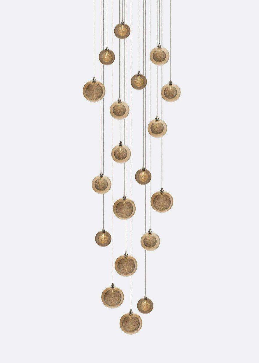 Drizzle Round Chandelier-Chandelier-Jecanoli