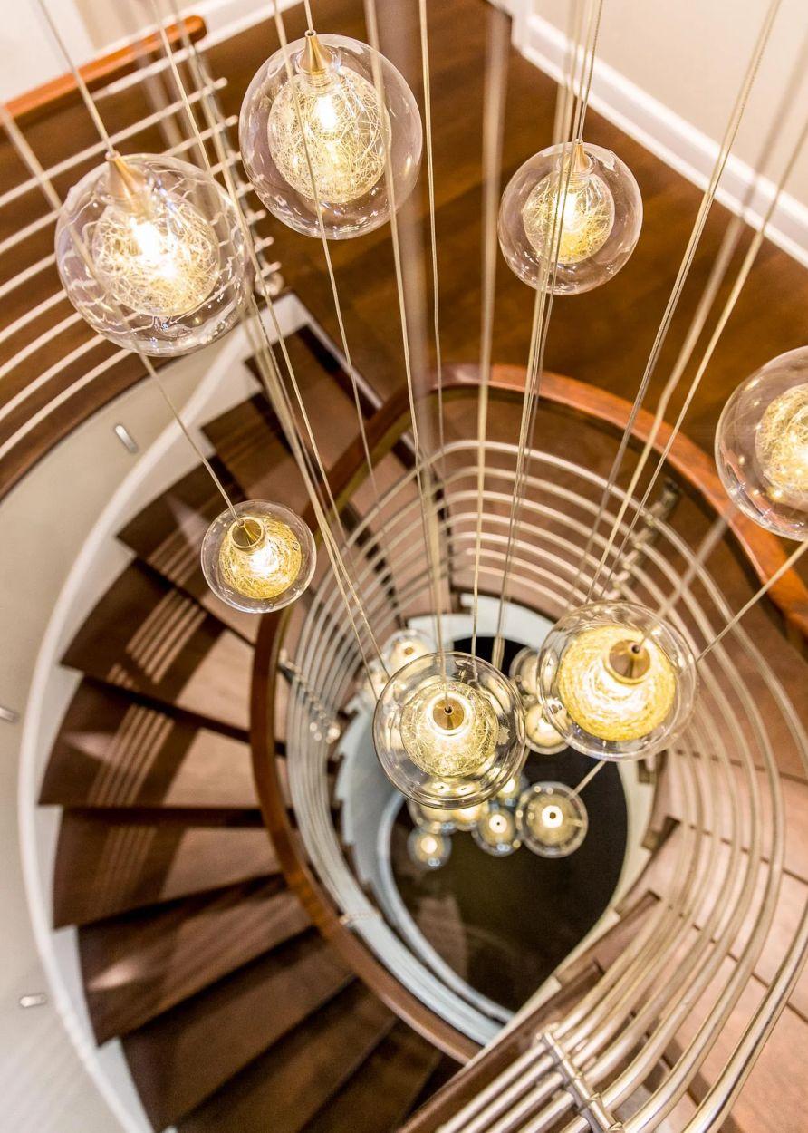 Drizzle Round Chandelier-Chandelier-Jecanoli