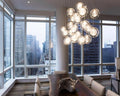 Drizzle Round Chandelier-Chandelier-Jecanoli