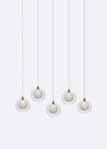Drizzle 5-Light Chandelier-Chandelier-Jecanoli