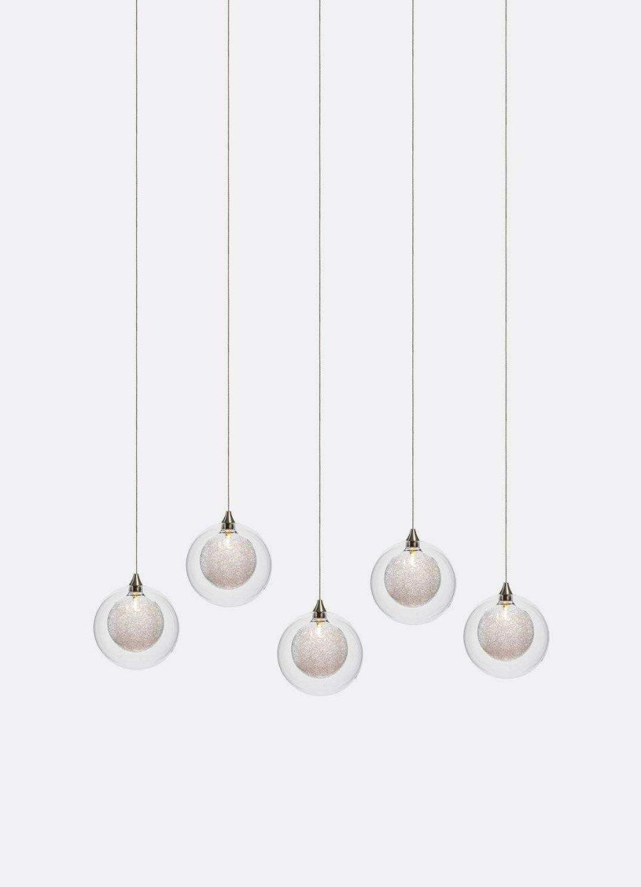 Drizzle 5-Light Chandelier-Chandelier-Jecanoli