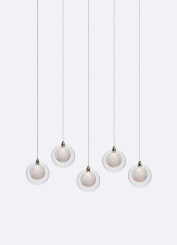 Drizzle 5-Light Chandelier-Chandelier-Jecanoli