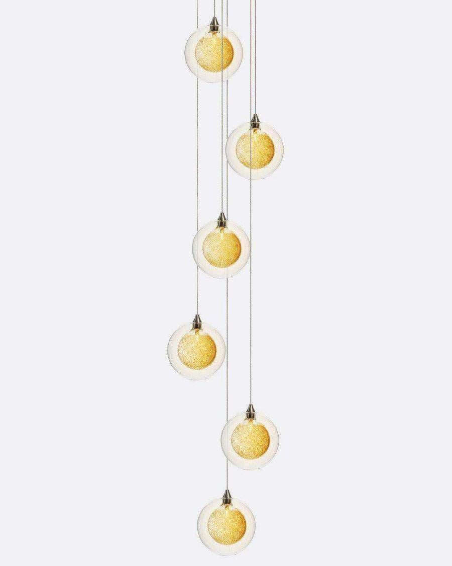 Drizzle 6-Light Chandelier-Chandelier-Jecanoli