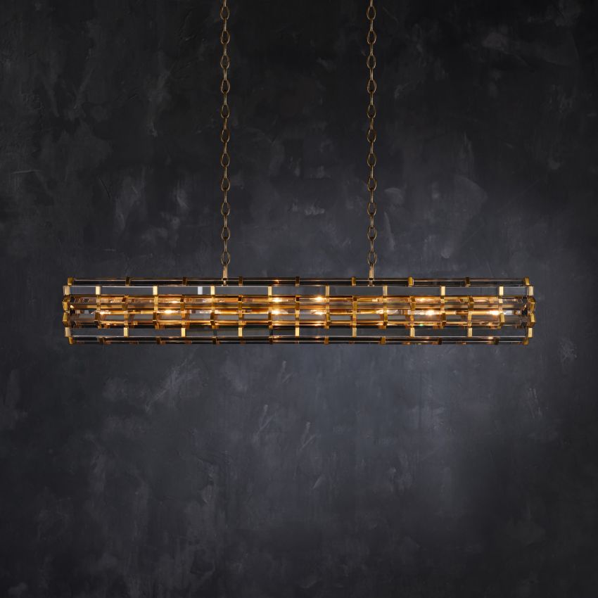 Dipa Cylinder Chandelier-Chandelier-Jecanoli