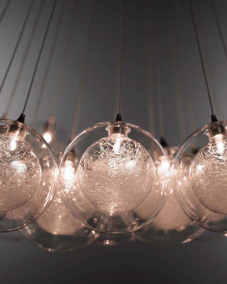 Drizzle Cluster Chandelier-Chandelier-Jecanoli