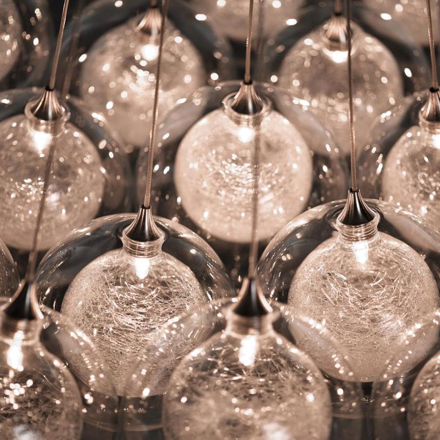 Drizzle Cluster Chandelier-Chandelier-Jecanoli