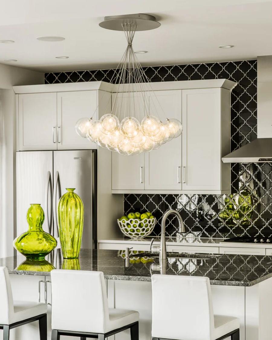 Drizzle Cluster Chandelier-Chandelier-Jecanoli