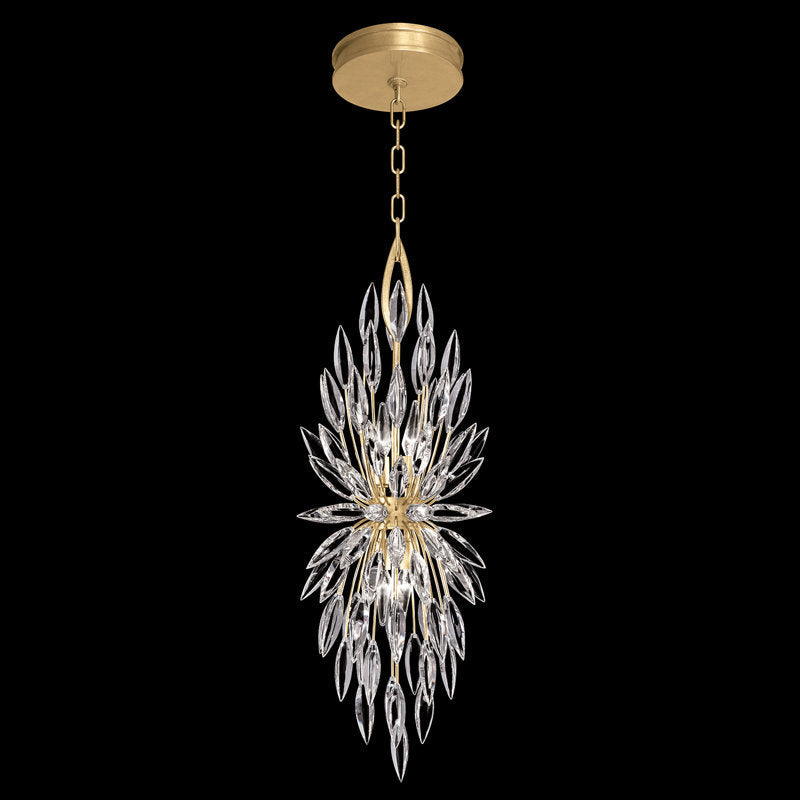 Lily Bud Long Chandelier