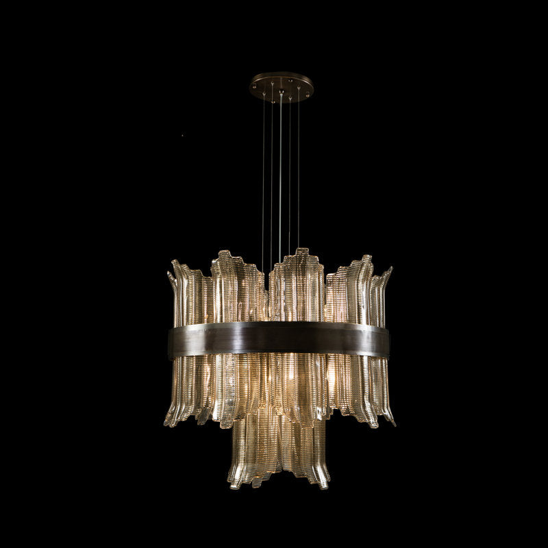 Luxury 24-Light Crystal Chandelier