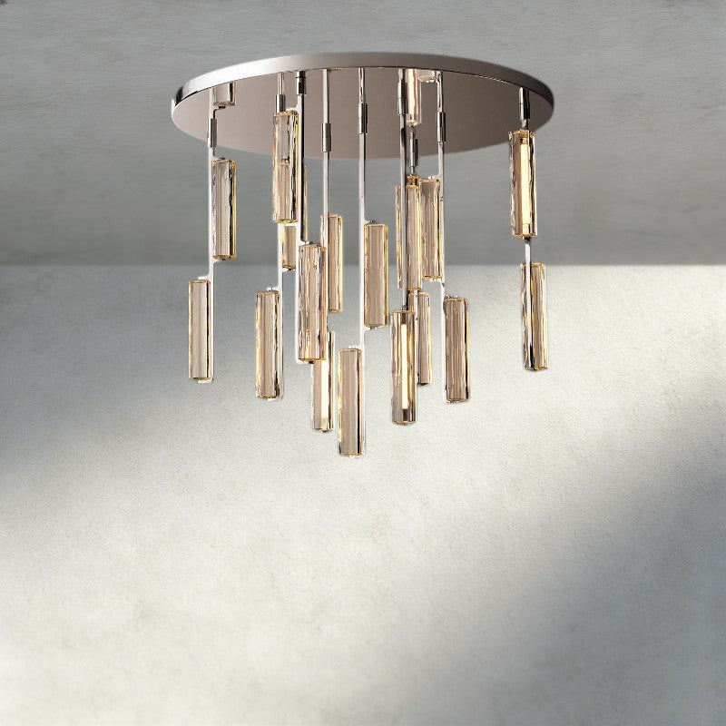 Audubon Crystal Round Chandelier 24", 40", 56"-Jecanoli