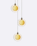 Drizzle 3-Light Chandelier-Chandelier-Jecanoli