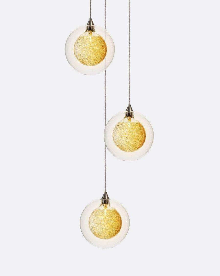 Drizzle 3-Light Chandelier-Chandelier-Jecanoli