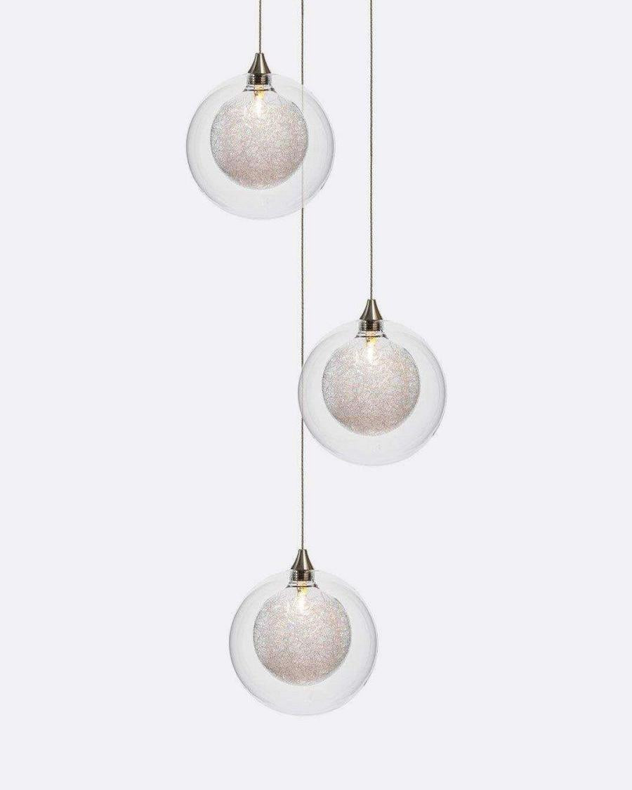 Drizzle 3-Light Chandelier-Chandelier-Jecanoli