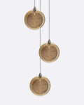 Drizzle 3-Light Chandelier-Chandelier-Jecanoli