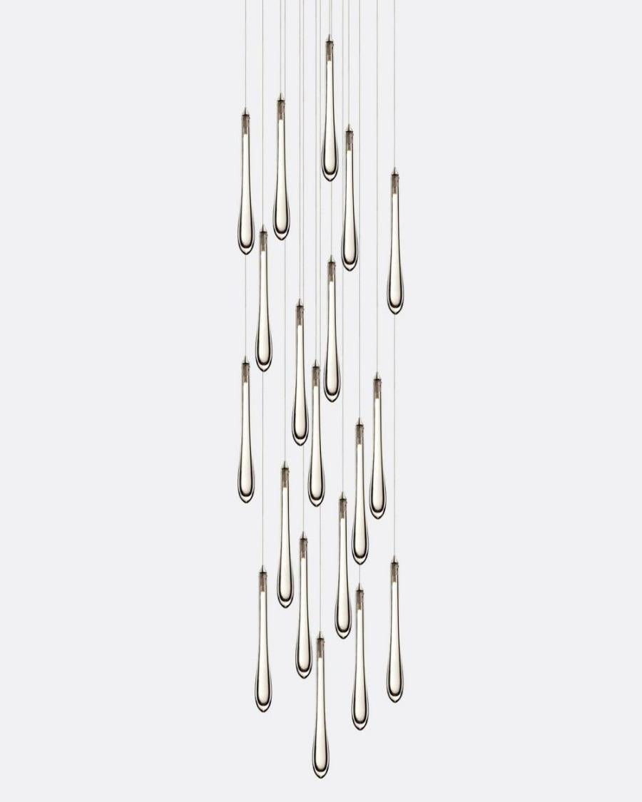 Dewdrop Round Chandelier-Chandelier-Jecanoli