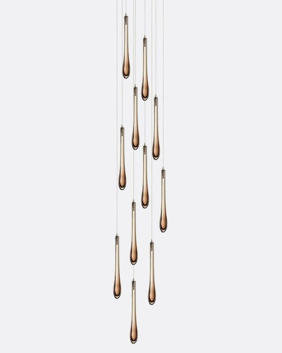 Dewdrop Round Chandelier-Chandelier-Jecanoli
