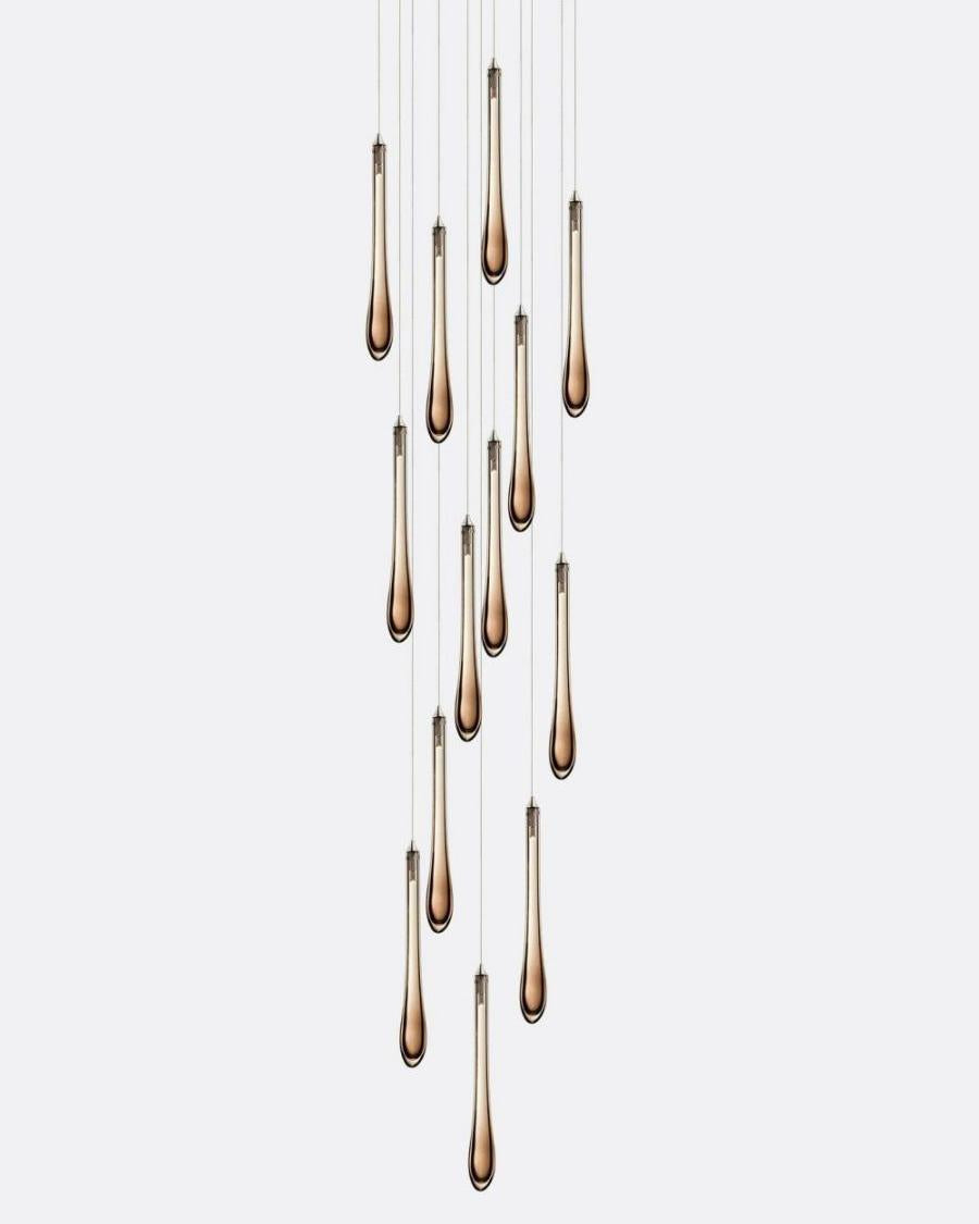 Dewdrop Round Chandelier-Chandelier-Jecanoli