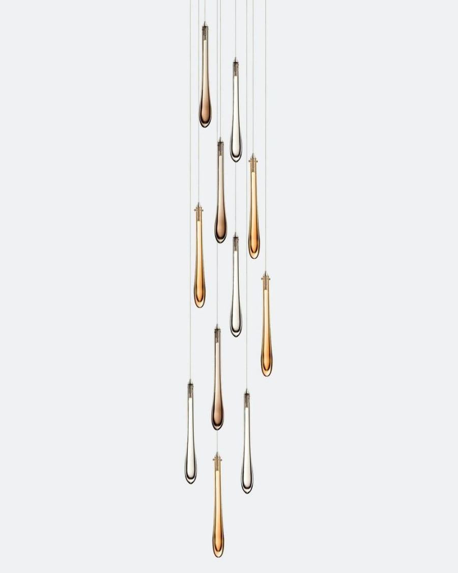 Dewdrop Round Chandelier-Chandelier-Jecanoli