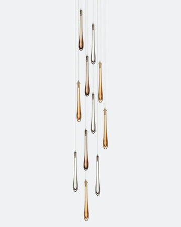 Dewdrop Round Chandelier-Chandelier-Jecanoli