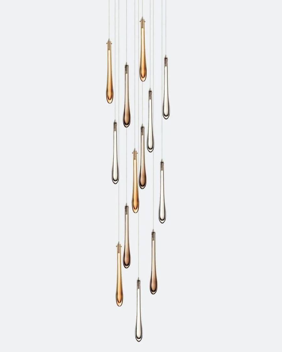 Dewdrop Round Chandelier-Chandelier-Jecanoli