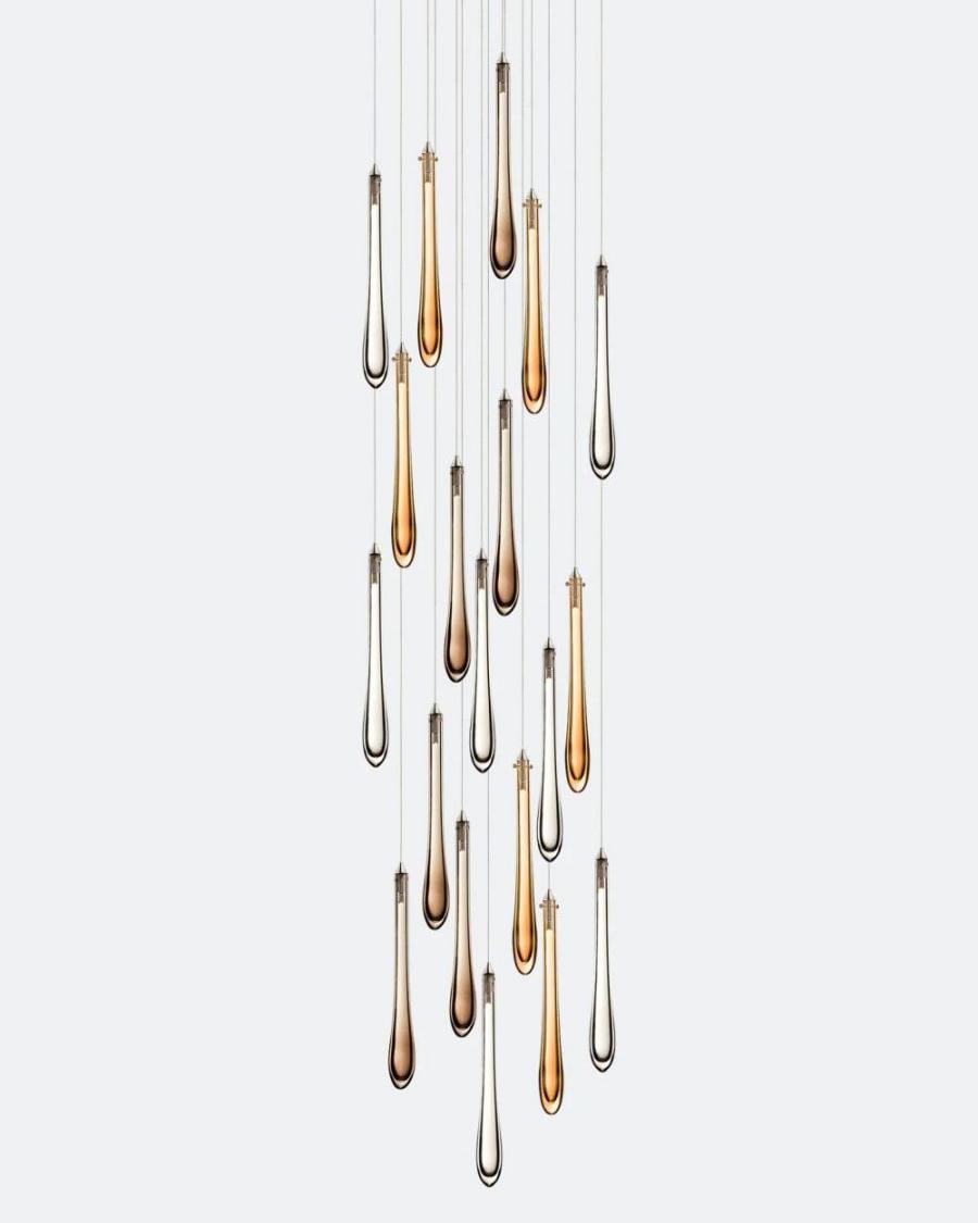 Dewdrop Round Chandelier-Chandelier-Jecanoli