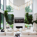 Dewdrop Round Chandelier-Chandelier-Jecanoli