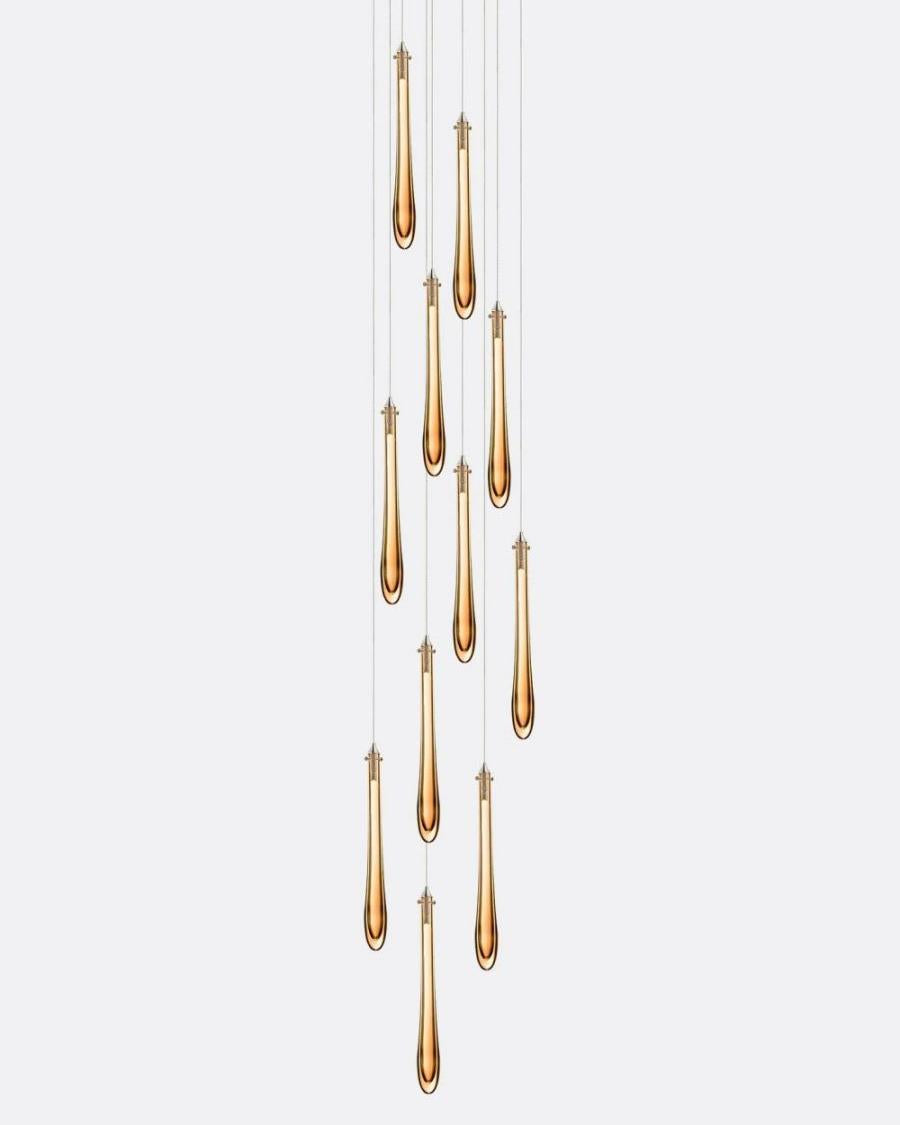 Dewdrop Round Chandelier-Chandelier-Jecanoli