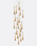 Dewdrop Round Chandelier-Chandelier-Jecanoli