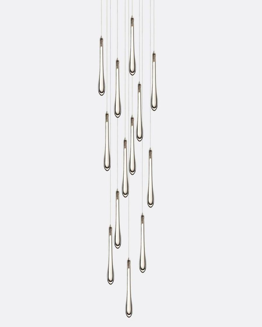 Dewdrop Round Chandelier-Chandelier-Jecanoli