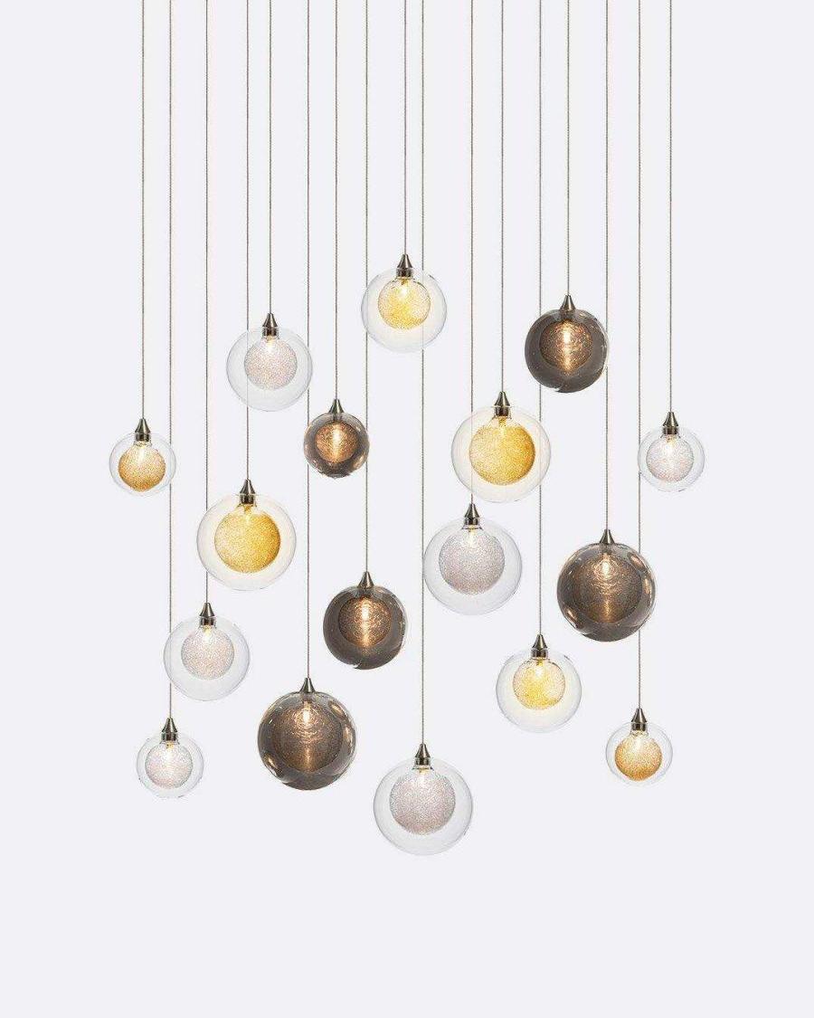 Drizzle Rectangle Chandelier-Chandelier-Jecanoli