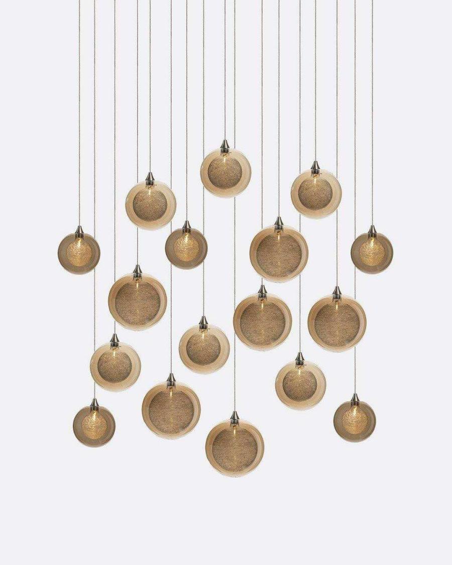 Drizzle Rectangle Chandelier-Chandelier-Jecanoli